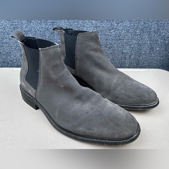 ALLSAINTS Mens Chelsea Boot Gray Men's 42 US 9